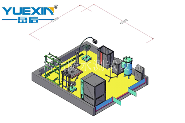 淋雨試驗(yàn)房設(shè)計(jì)圖